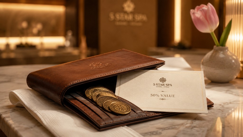 50% value at 5 Star Spa Da Nang — save compared to resort prices